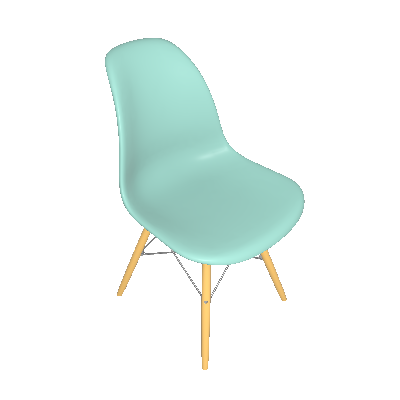 Eames Wood III Cadeira (401868)