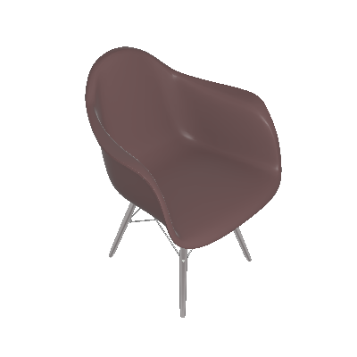 Eames Color Cadeira com Braços (405673)