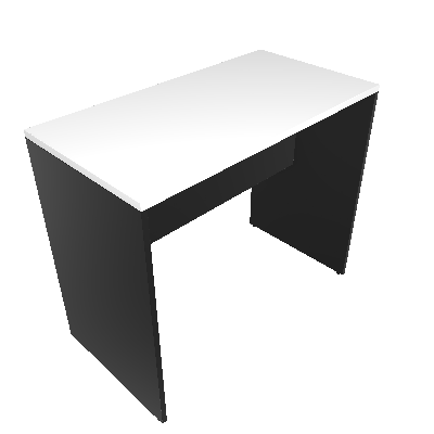 Mesa para Notebook KitCubos Preta e Branca