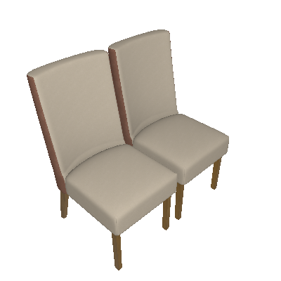 Conjunto 02 Cadeiras Anne (S33)