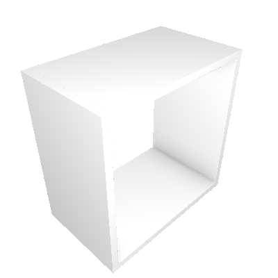 Nicho Quadrado Cubo I Branco - Bramov Brasil