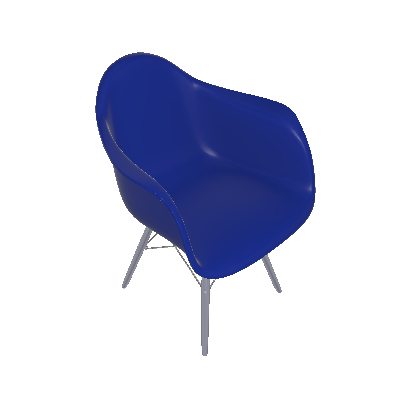 Eames Color Cadeira com Braços (401859)