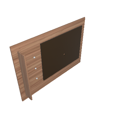 Painel para TV Premium II Noce e Chocolate 160 cm - Olivar Móveis