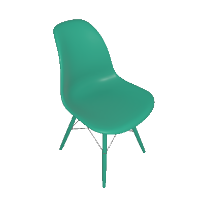 Eames Color Cadeira (397376)