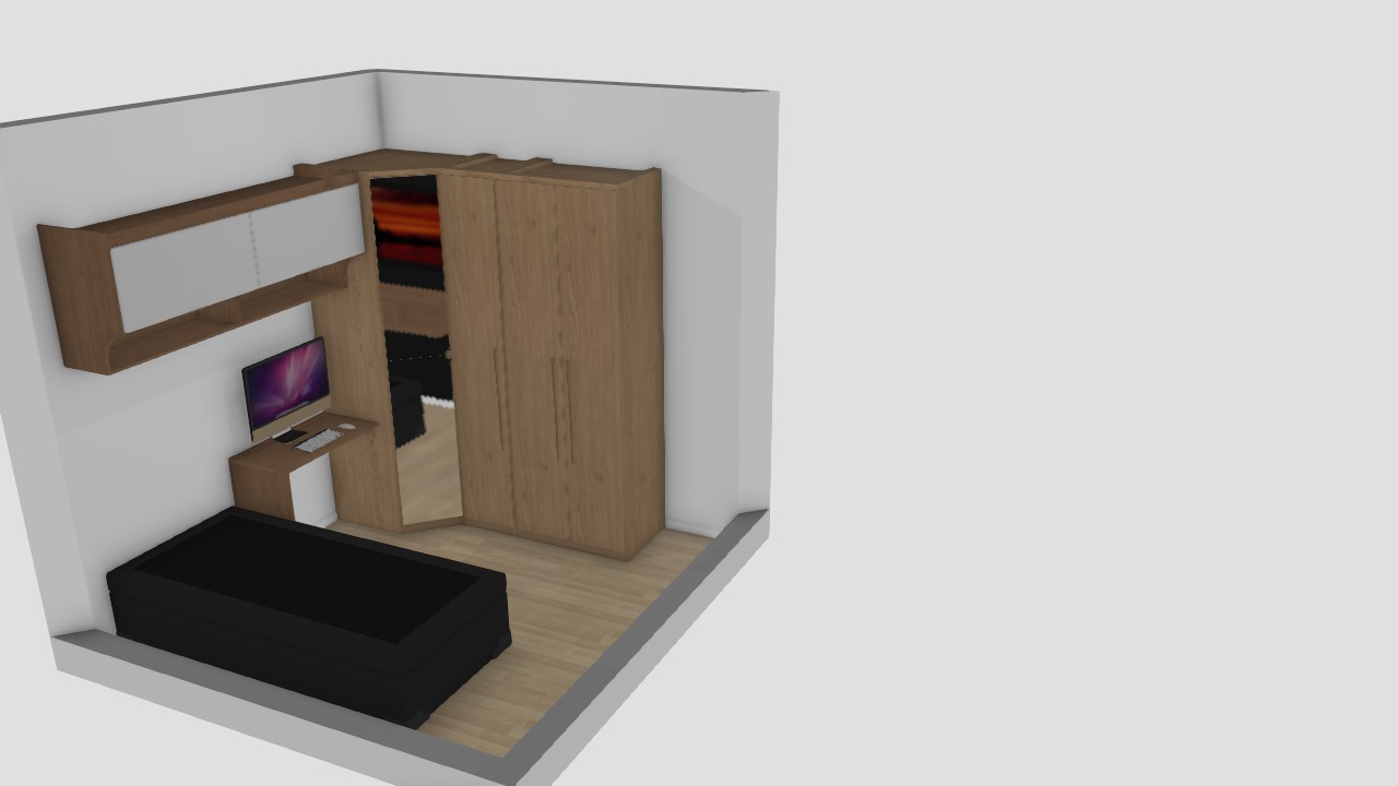 Meu projeto no Mooble quarto menina