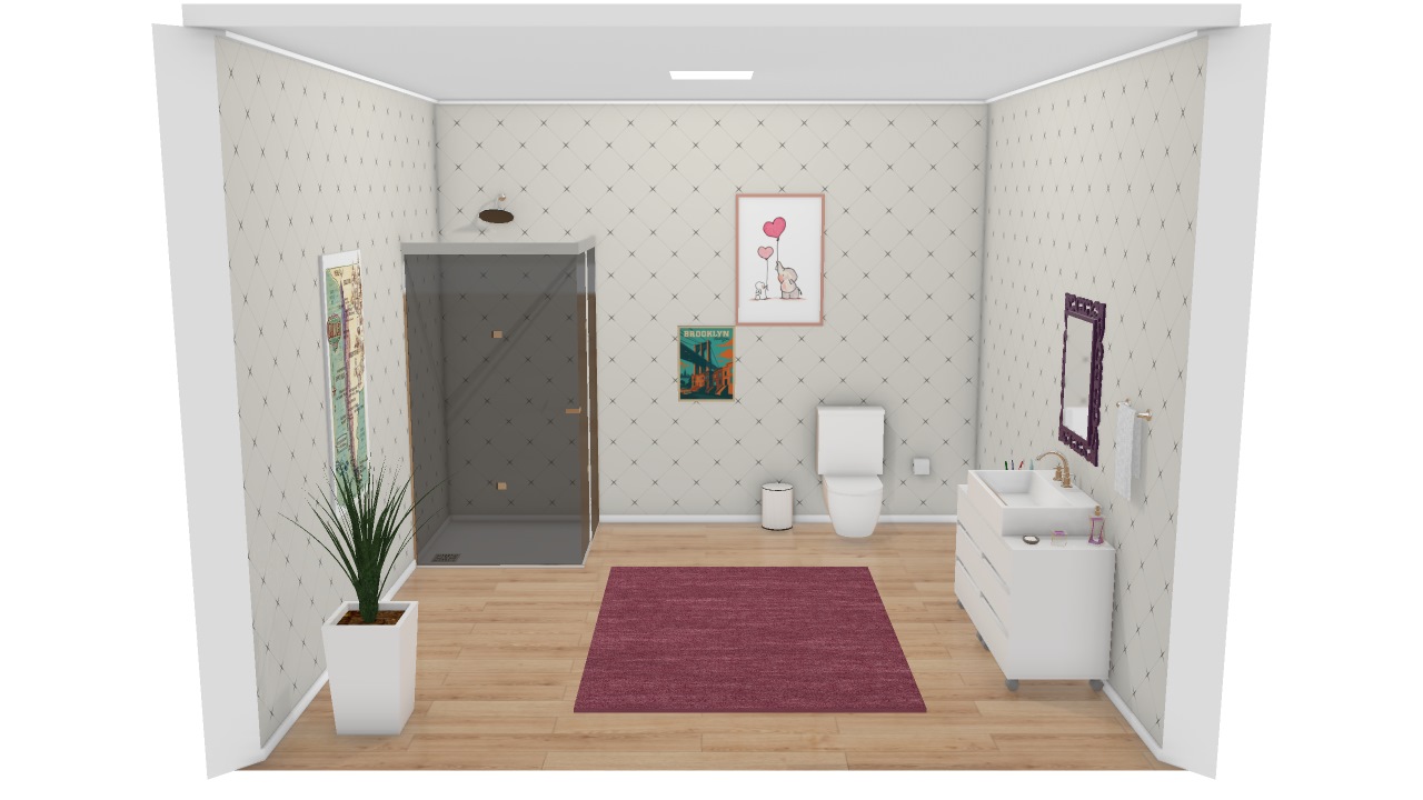banheiro de lara(casa em Caruaru)