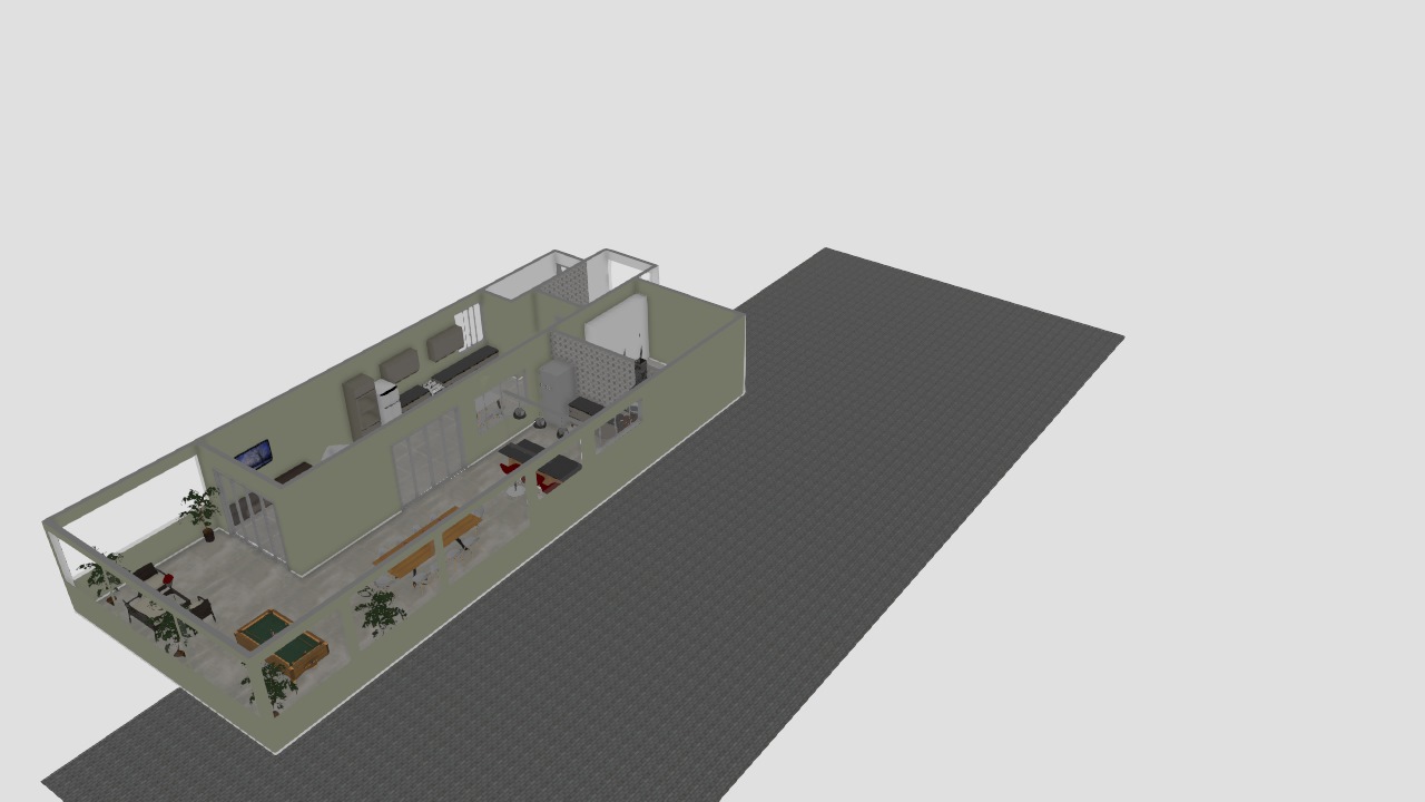 Meu projeto casa da residencial com área churrasco