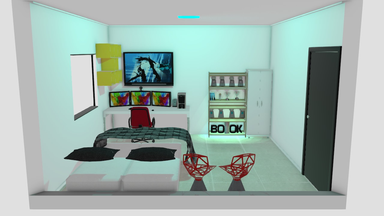 projeto quarto adolecente gamer