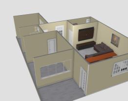 Casa para terreno 8m x 16m