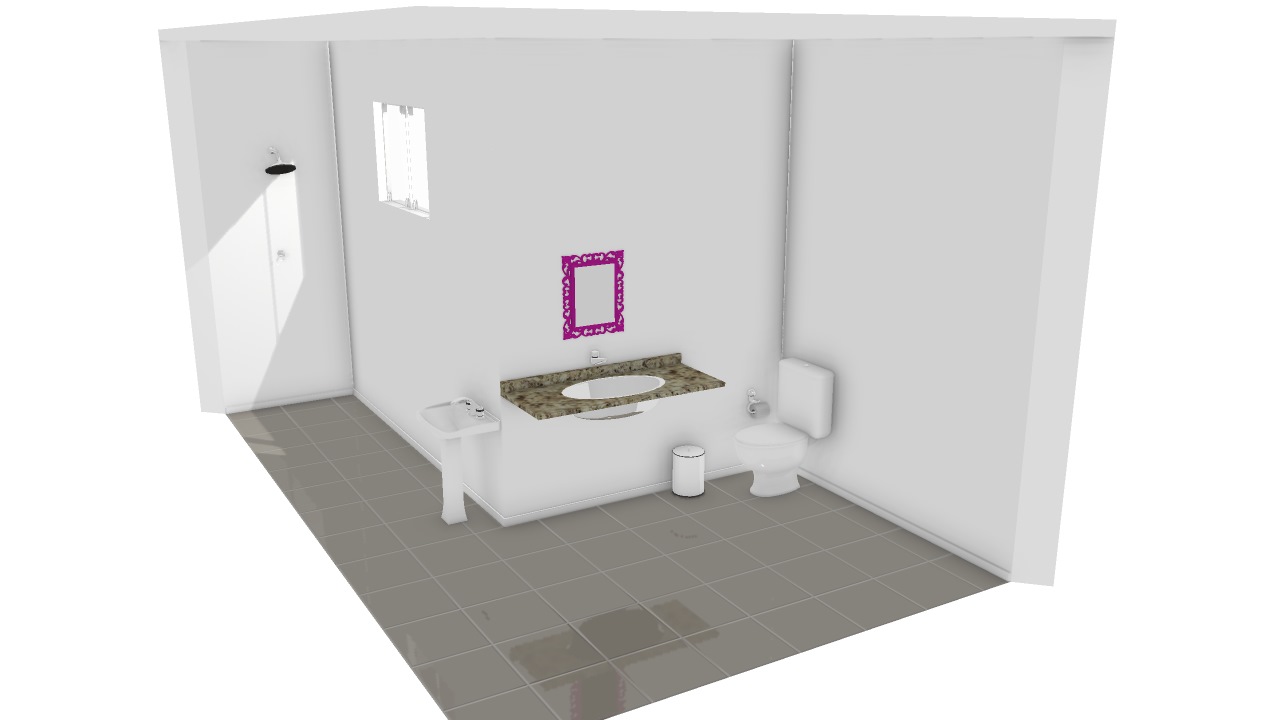 Meu projeto no Mooble banheiro suite