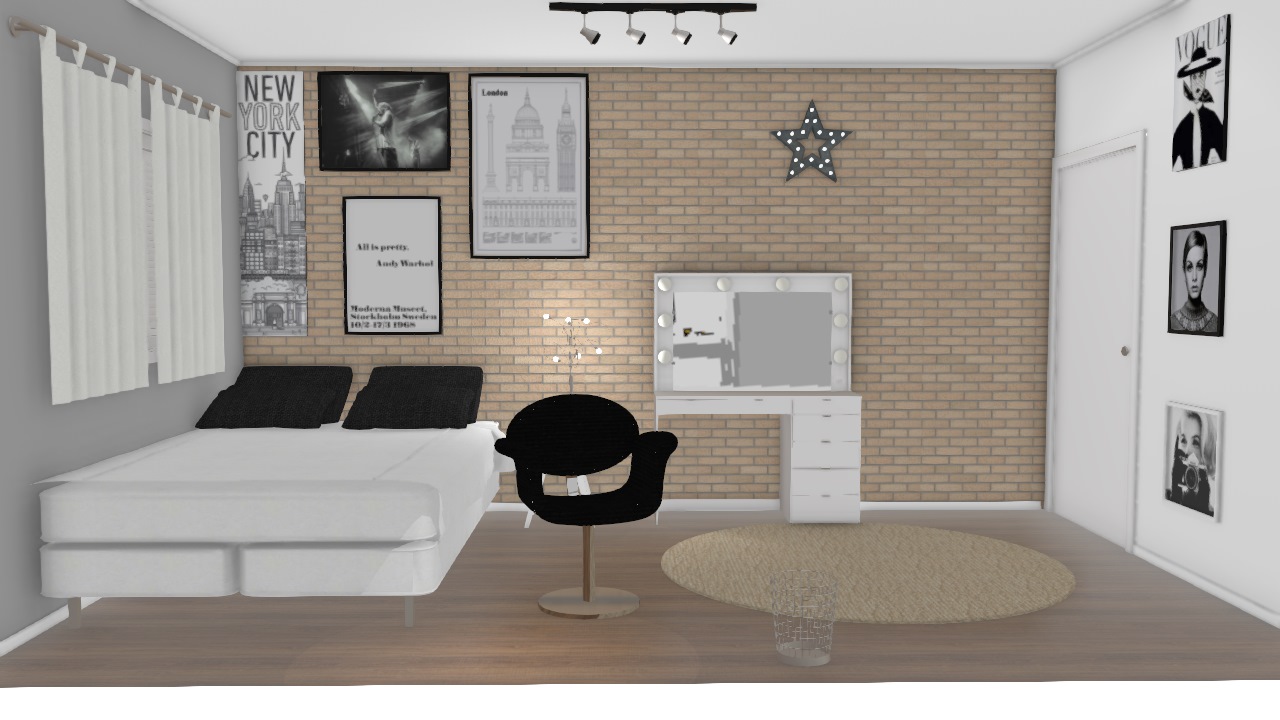 Quarto estilo loft