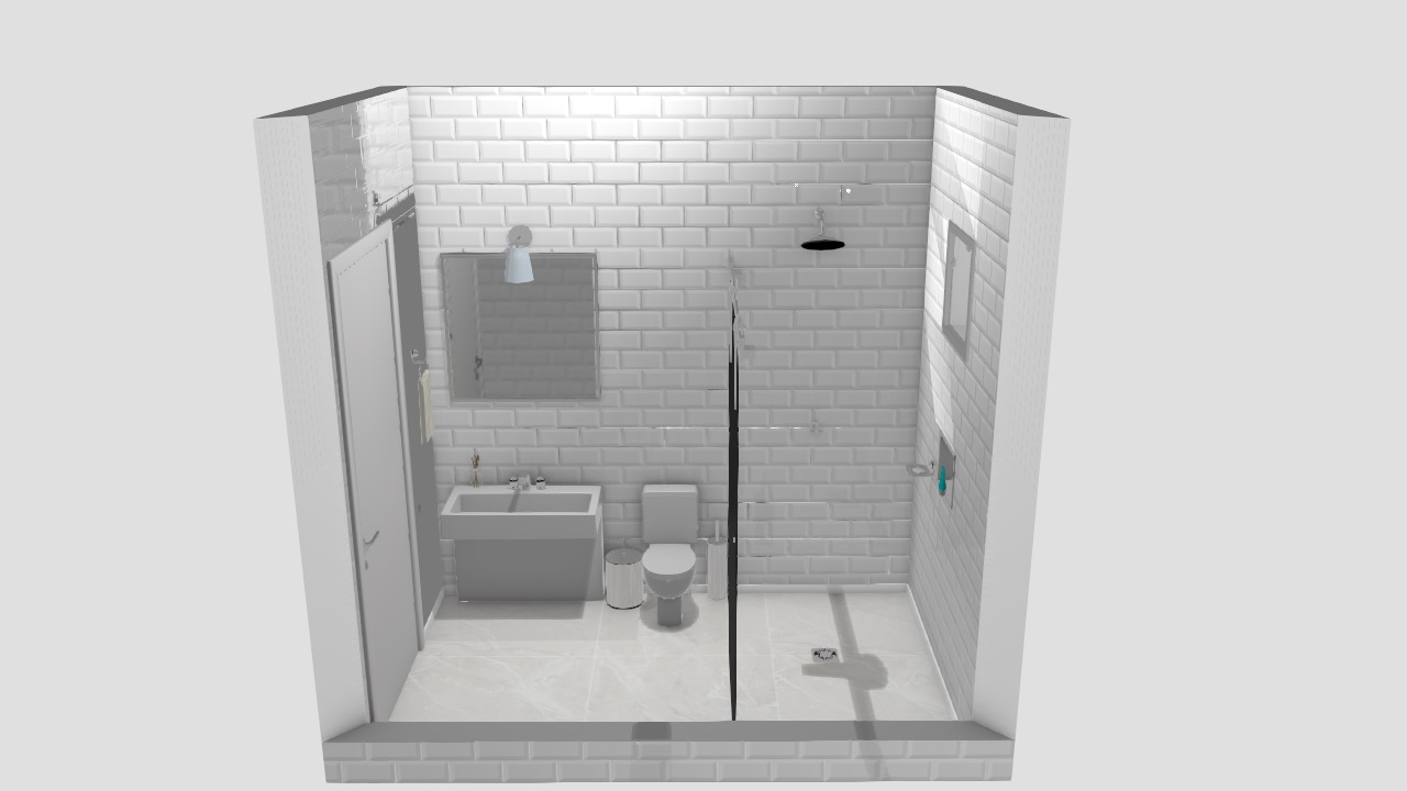Banheiro 2,60 x 1,60