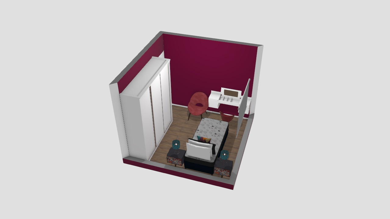 Meu projeto no Mooble/ quarto