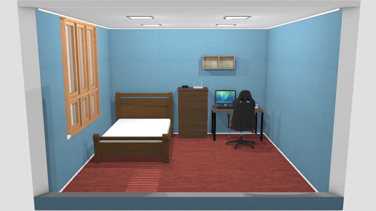 Quarto Gamer de Gustavo