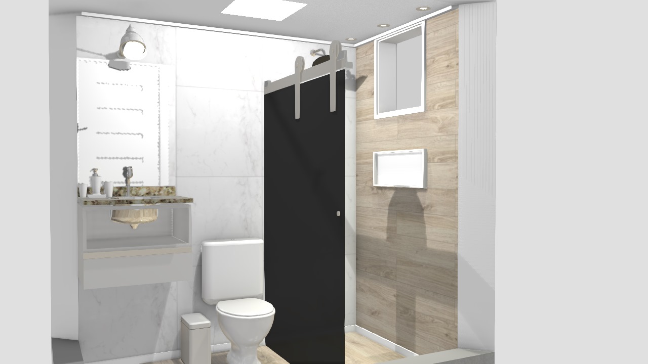 projeto banheiro reformado