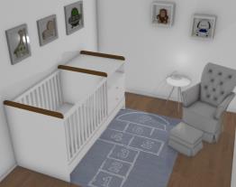 simulação quarto de bebe