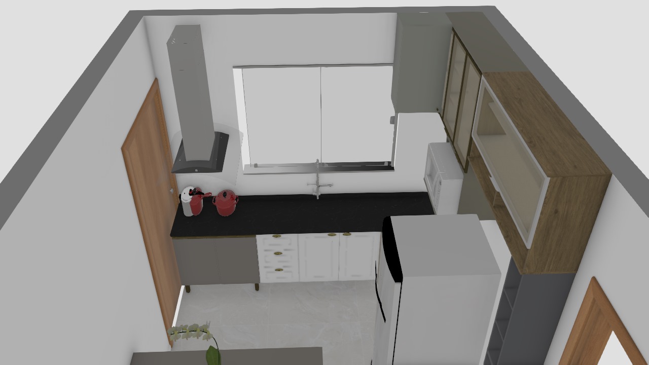 Meu projeto sala e cozinha