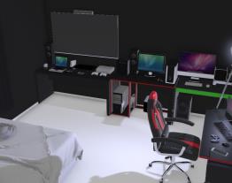 Projeto: Quarto Gamer & mini estudio musical