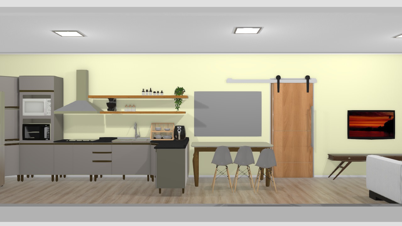 Cozinha e Sala Outro modelo