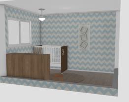 simulação quarto de bebe menino