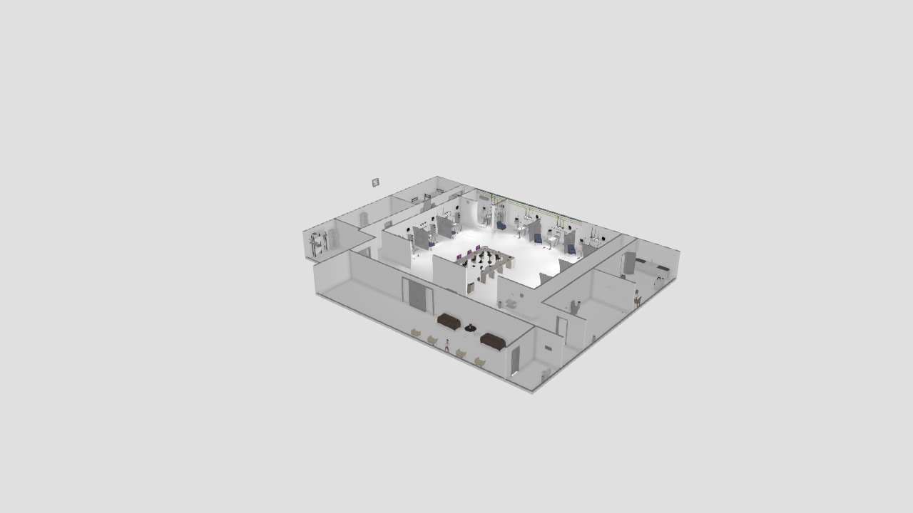 Projeto Maquete de uma UTI 