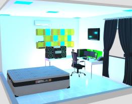 quarto/escritorio gamer