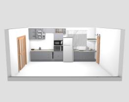 Cozinha modular americana