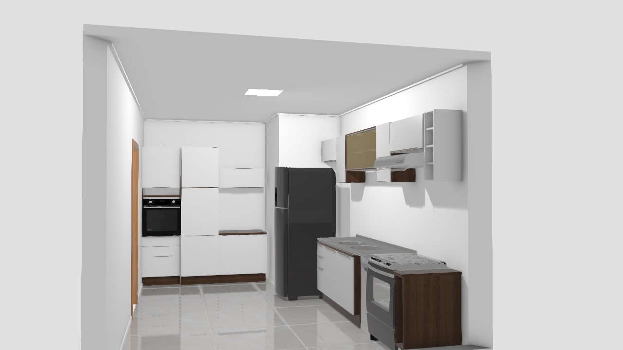 Projeto Madesa  eladeira Lux Branco