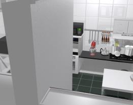 Cozinha Telasul Estar branco/lilás