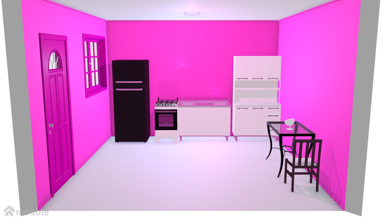 minha cozinha rosa