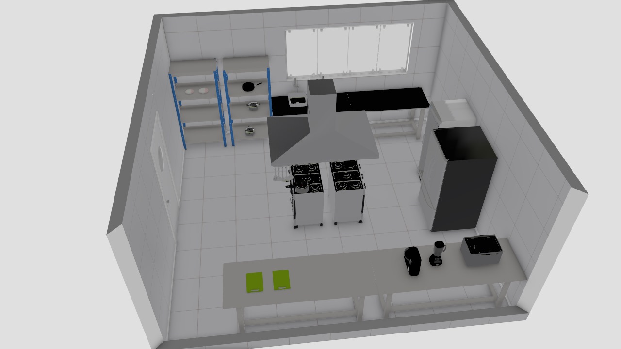 projeto cozinha industrial