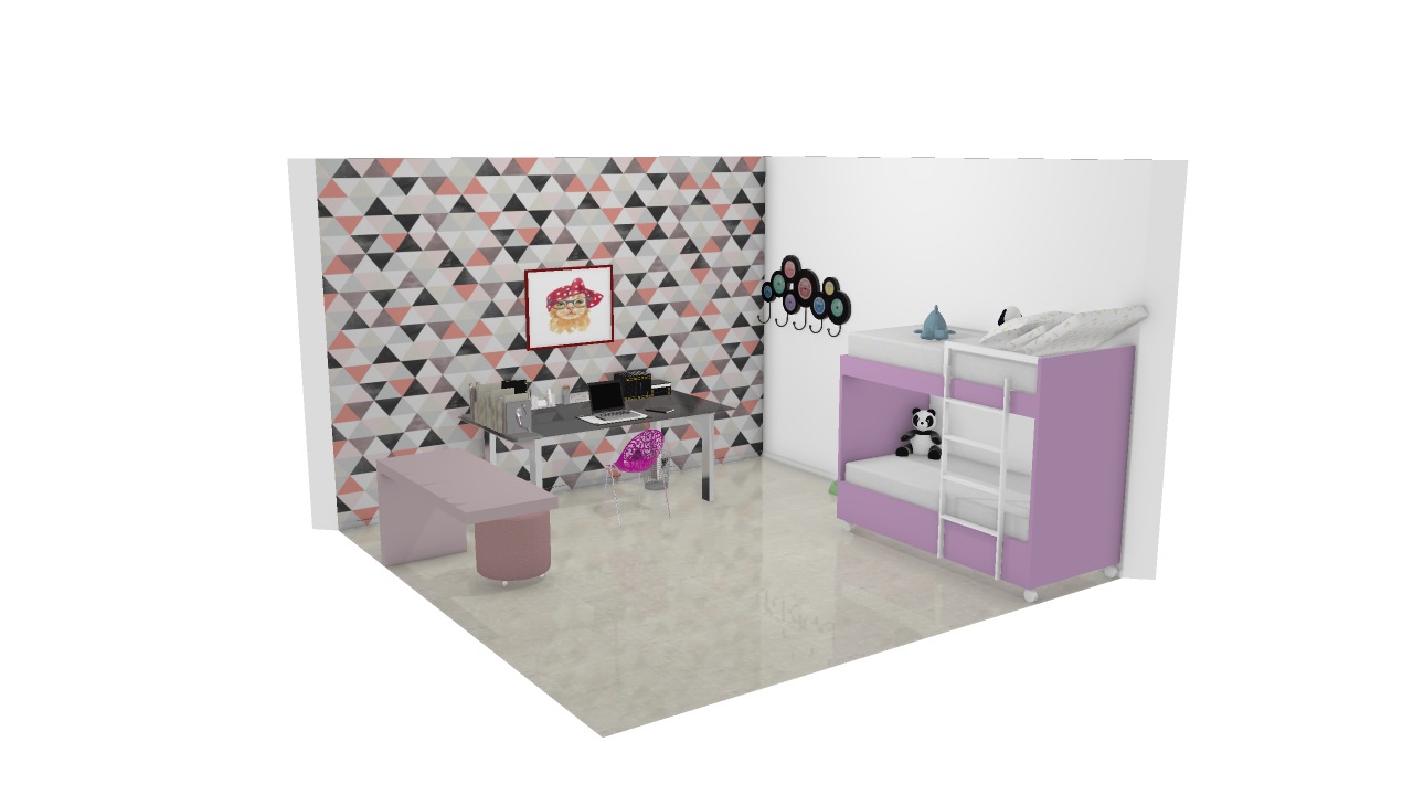 quarto rosa