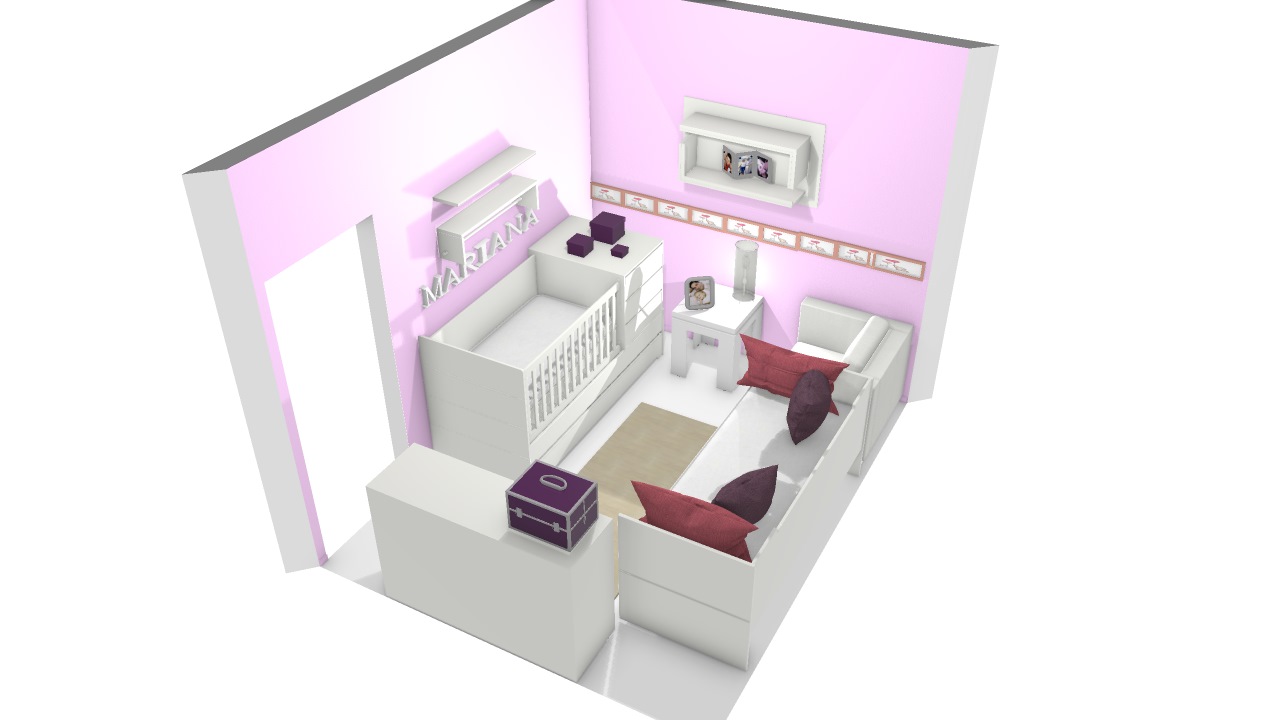 quarto de bebe menina