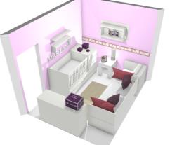 quarto de bebe menina