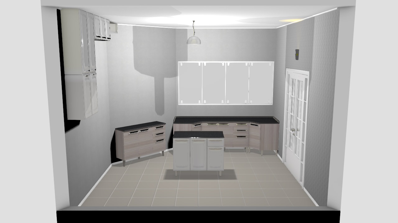 Cozinha Projeto Casa Revit