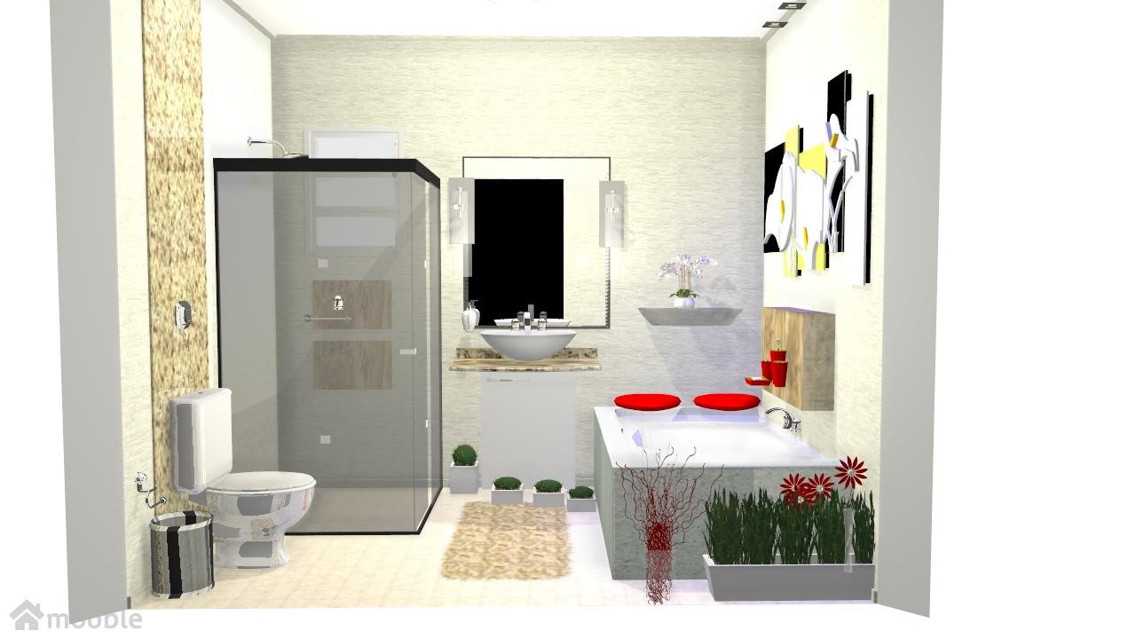  projeto banheiro/suite