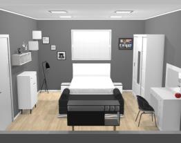 Quarto Preto e Branco