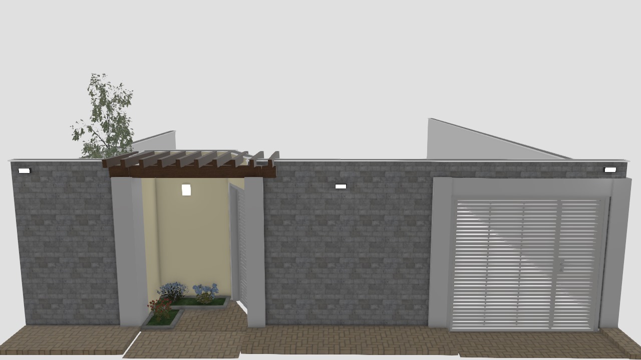 Meu projeto muro externo