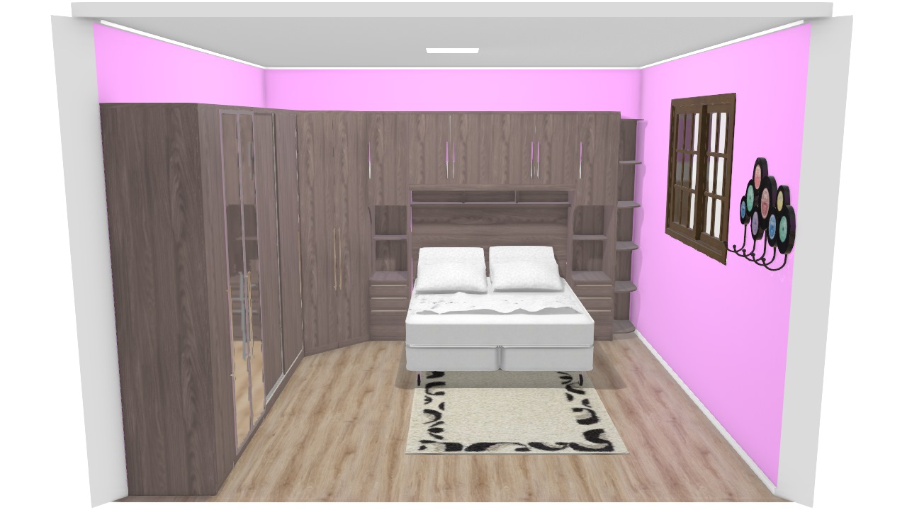 quarto rosa