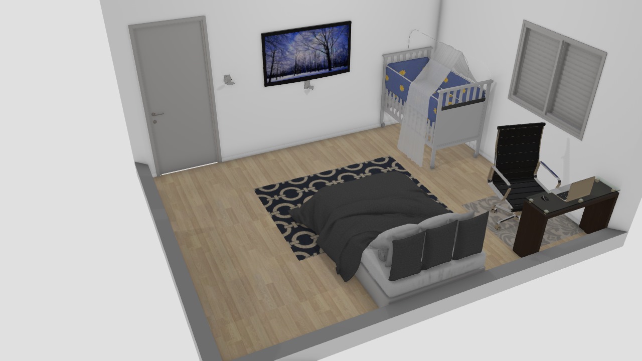 quarto casal casa 2