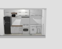 Projeto Cozinha Apto MRV - 47,5 m²