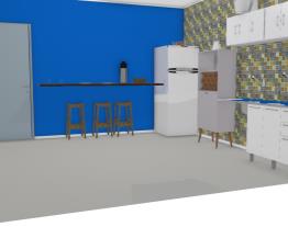 Reforma da casa -Primeiro espaço /Cozinha 
