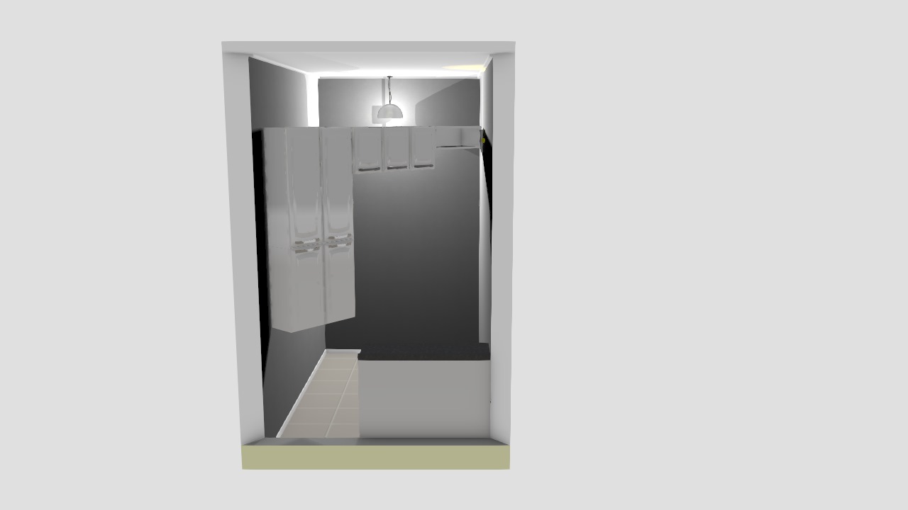 Cozinha Projeto Casa Revit