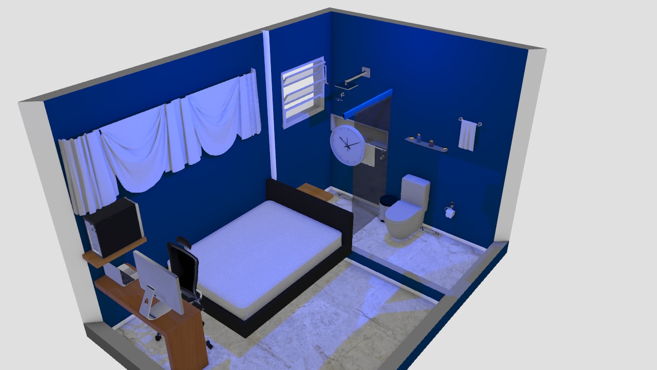 Quarto com banheiro 1