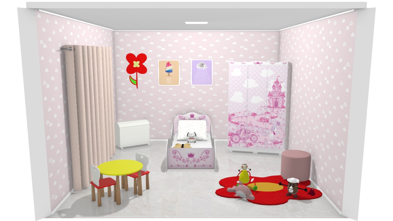 quarto de menina 1 estilo montessori