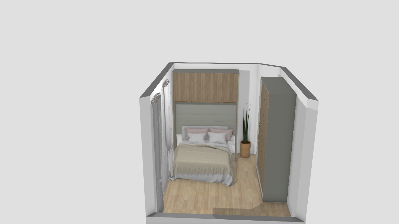 Meu projeto Henn - quarto cama porta