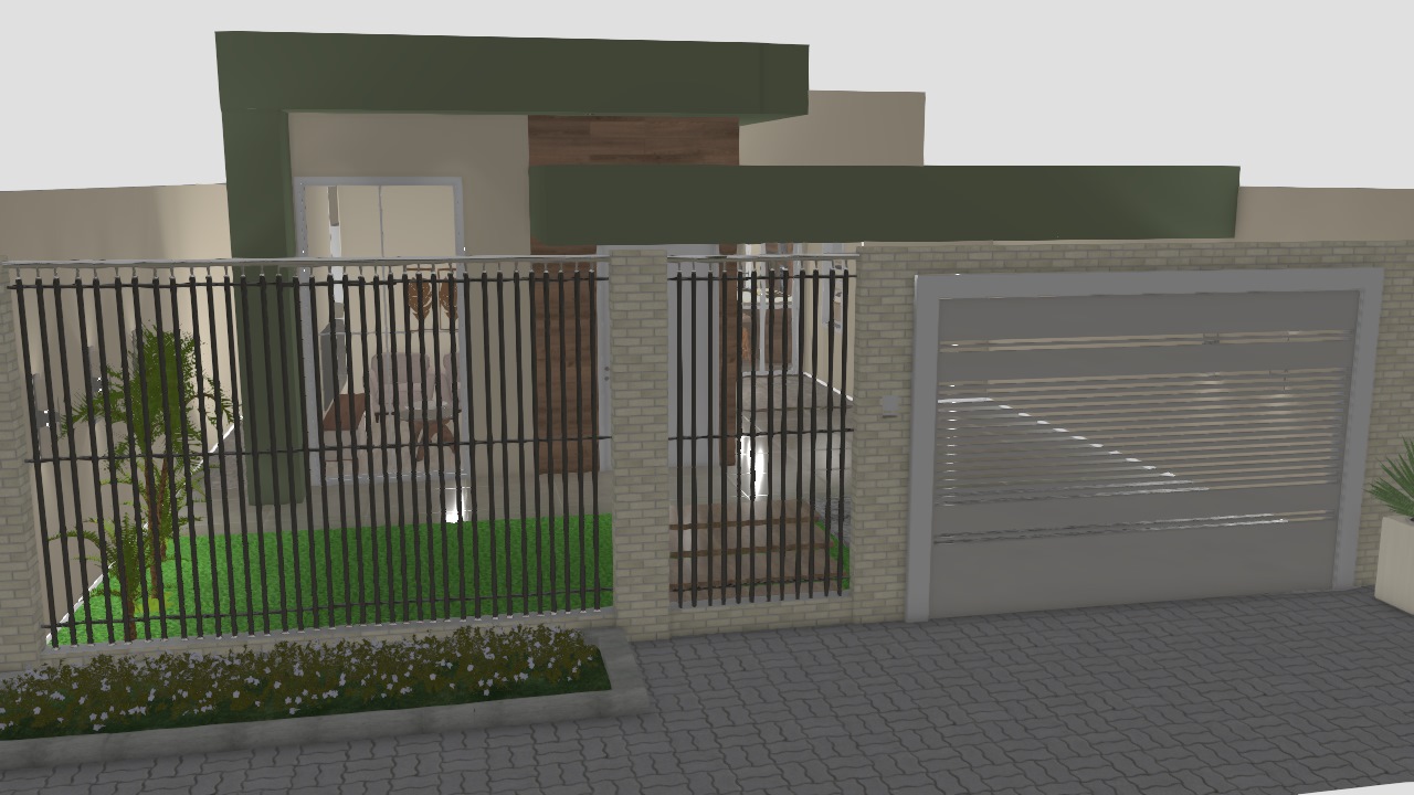 Casa 140m2  versão1- 10X25 