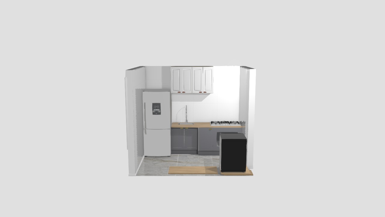 Meu projeto no Mooble cozinha modulada