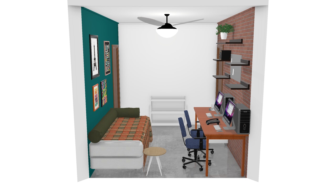 home office/ quarto de visita