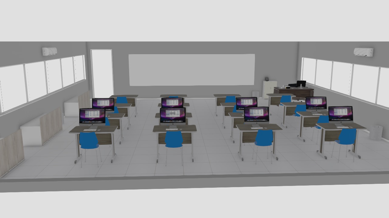 Sala de aulas desenho